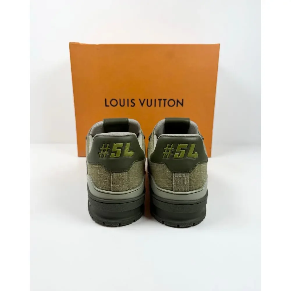 Size 10UK/11US - Louis Vuitton #54 Green Trainers